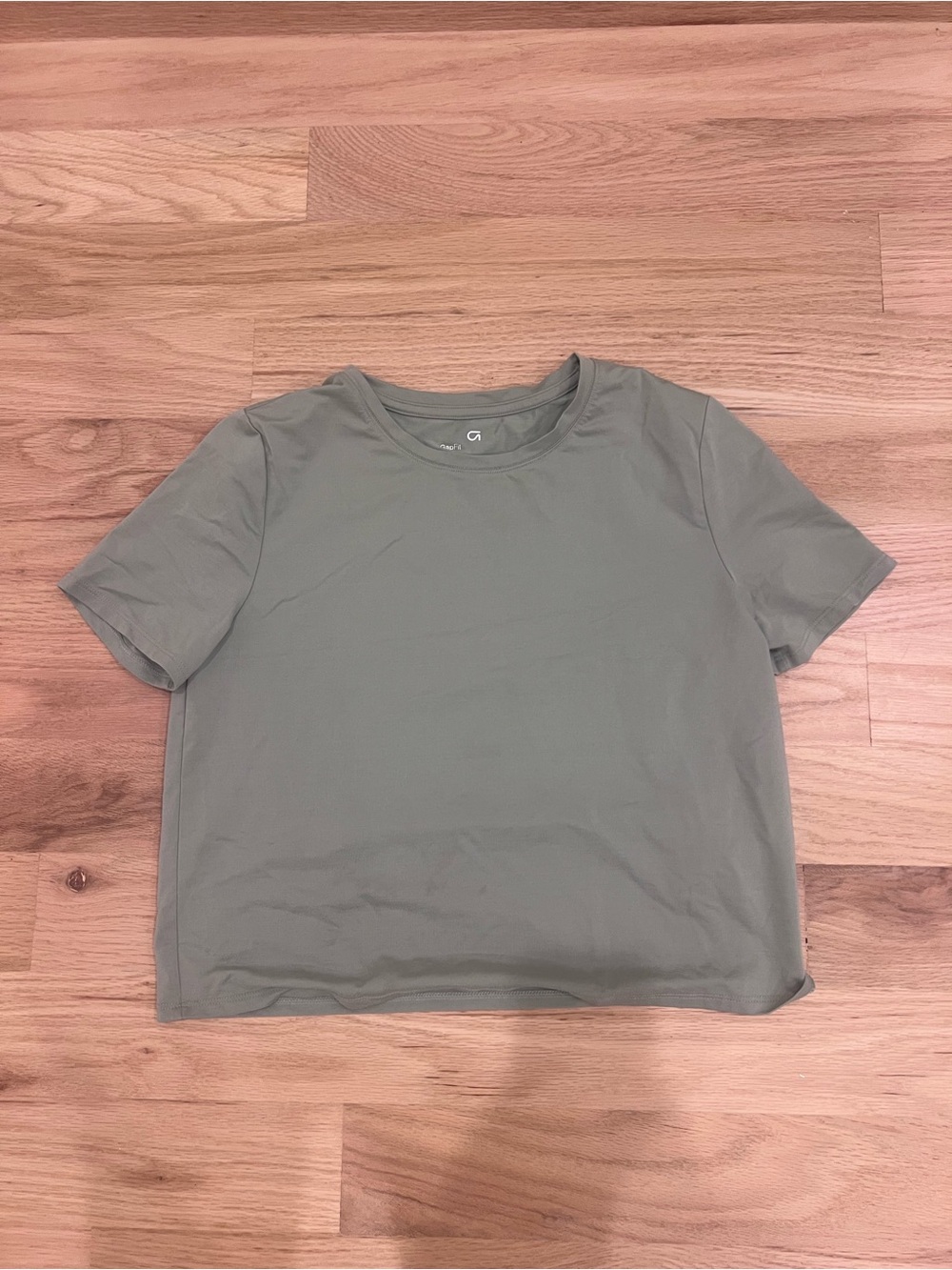 Women’s Crewneck T-Shirt in Olive Green